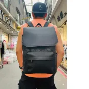 (店+)【AMERO】男包 女包 防潑水菱格休閒電腦包 後背包 雙肩包 輕量