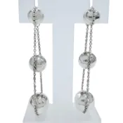 【DOKODEMO】成色極佳 ◇ TIFFANY&Co. Tiffany HardWear 三重水滴耳環 AG925 現貨款 銀飾 義大利製造 重量 8.6克 女士