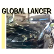 超級團隊S.T.G 三菱 GOLBAL LANCER VIRAGE 03-07年 黑框藍鑽 大燈