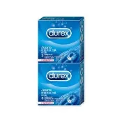 【Durex 杜蕾斯】活力裝衛生套2盒(共6入 保險套/衛生套/安全套/避孕套/避孕)