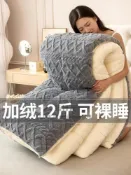 羊羔絨被子冬被棉被加厚保暖被芯冬天宿舍單人學生冬季被褥太空被【步行者戶外生活館】