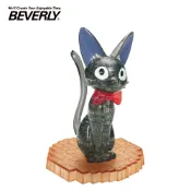 sightme看過來購物城 【日本正版】BEVERLY 黑貓吉吉 立體水晶拼圖 36片 3D拼圖 水晶拼圖 公仔 模型 魔女宅急便 宮崎駿 - 488477