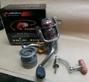 YOSHIKAWA 捲線器 2000型 9+1培林 贈雙線杯+強力把手 烏鰡 路亞 軟絲