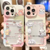 可插悠遊卡 卡通卡包手機殼OPPO A6X A6S A5pro A3pro 5G A57 A55 A54 A53 A38