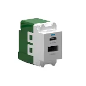 民權橋電子生活百貨 EZ易智快充 24W USB快速充電插座 USB充電模組 USB插座 快速充電壁座 PWUC24AC 埋入式