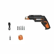 【WORX 威克士】4V 左輪式鋰電起子機 電動起子 電動螺絲起子 充電式 自動切換批頭 居家維修 WX255.4