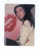 (玲76)  鄭裕玲  3*5 沖洗照片一張，早期圓角照片，保存還不錯!