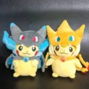 現貨 絕版 日本寶可夢中心 變裝皮卡丘娃娃 噴火龍皮卡丘娃娃 噴火龍X 噴火龍Y 超級噴火龍 mega噴火龍 正版