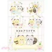 【三民網路書店】【San-X】A4 資料夾-小浣熊