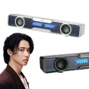 【EDIFIER】潮酷『Bar』QS30 桌面藍牙聲霸（Plug & Play 電源 音源線 擺設不佔位｜桌搭冠軍）