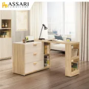 ASSARI-葛瑞絲組合收納櫃(寬120-210x深40x高79cm)