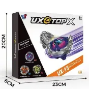⚔️戰鬥 暢爽競技 陀螺自由 UX15三款套裝炫酷戰鬥陀螺 快樂不停 熱賣款 戰鬥陀螺 戰鬥陀螺收納盒 戰鬥台