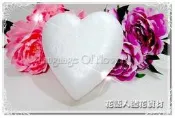 ◎花語人造花資材◎＊20公分實心大心型保麗龍球＊球心~花球~歡迎大量批發~愛心保麗龍