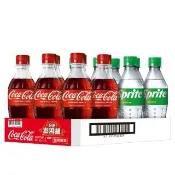 【Coca Cola 可口可樂】好運澎湃組 寶特瓶350ml x2箱(共24入)