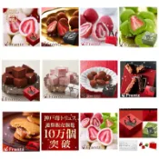 預購-日本神戶 法蘭茲 Frantz 松露巧克力 草莓巧克力 抹茶 牛奶 松露 巧克力 90g（附紙袋）