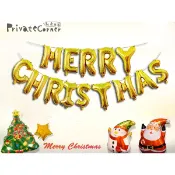 私房角落◎MERRYCHRISTMAS多款聖誕鋁箔氣球【EFC0107】聖誕快樂聖誕老人雪人聖誕樹派對氣球