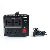 220v轉110v 降壓器 萬國變壓器 旅行插頭 電源轉換器 歐洲變壓器 AT1015-F(雙向變壓器1500W)