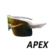 APEX 偏光太陽眼鏡『白-REVO片』5213N 戶外 露營 登山 健行 休閒 時尚 旅遊 偏光眼鏡 太陽眼鏡