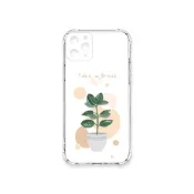 (店+)【TRON】iPhone 11 Pro Max 清新文青風格盆栽 四角防摔 軟殼 手機殼