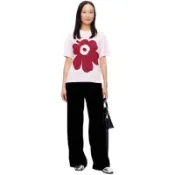 Marimekko Niche Designer 時尚印花圓領短袖 T 恤