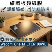 【Ezstick】Wacom One M 藍牙繪圖板 (中) CTC6110WL W4D 肯特紙 擬紙感 類紙膜