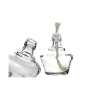 (店+)玻璃酒精燈150ml 化學實驗 酒精燈棉線 燃燒酒精燈 實驗器材 加厚款 實驗用酒精燈 燈蕊 930-GAF150