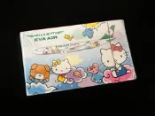 (收藏) 早期 長榮航空 Hello Kitty 撲克牌 ★紙盒邊角有壓摺痕