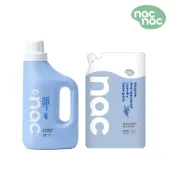 (店+)【nac nac】酵素抗菌防螨嬰兒洗衣精｜滾筒洗衣機適用｜雙效防護 有效抗菌｜Holdmego