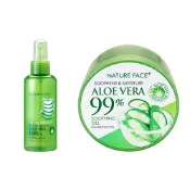 【蝦皮直營】NATURE FACE+ 蘆薈保濕舒緩 噴霧(150ml) /凝膠(300ml) 曬後舒緩