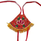 【祥鶴佛具】太子肚兜 平繡 神明用品