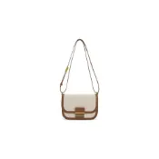 (店+)【CHARLES & KEITH】CHARLES&KEITH 小ck 絲巾帆布系列 Charlot 百搭款拼接 帆布 豆腐包單肩包 小號 女款 多色