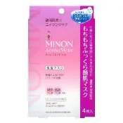 【Donki日本唐吉訶德】第一三共 MINON蜜濃 敏感肌 溫和抗衰老抗皺 保濕面膜 4片