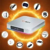 【EVBOX 易播】12MAX 旗艦機皇 AI智慧電視盒 4+64G Android TV 8K語音機上盒 網路 數位 小雲 夢想盒子