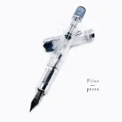 =小品雅集= 日本 Pilot 百樂 Prera 鋼筆（透明黑）
