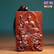 和購大賣場 【雷擊木護身】太乙真人吊牌 平安無事牌 手工木雕 天然棗木 辟邪護身 道教法器 本命年護身符 隨身掛件