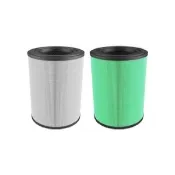 【HOMii】適用Electrolux伊萊克斯 Flow A3空氣清淨機濾芯 綠色抗菌款(副廠 淨化器 濾網 耗材)