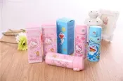 Hello Kitty 哆啦A夢 不鏽鋼保溫杯 保溫瓶 隨身杯 公仔 保溫水壺 凱蒂貓 彈跳式保溫杯*童樂會*