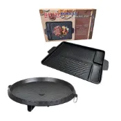 (店+)韓系麥飯石烤盤燒烤盤、烤盤、煎盤
