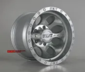 M/T品牌4X4精品JIMNY吉米專用鋁圈15吋5孔139.7 10J ET-44中心孔110 銀車面