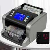 (店+)銀行驗鈔機 台幣點鈔機 外幣點鈔機 可定制幣種 美金歐元台幣馬幣新加坡澳幣港元合計金額數鈔機
