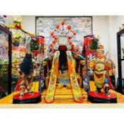 「華誠」天公帽 銅帽 單色  雙色 二款 咬鑽 銅帽 神明帽 精品 神帽 關聖帝君 三官大帝 玉皇大帝 關公