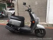 YAMAHA 山葉機車 New Cuxi 100 Cuxi100 Cuxi115可參考 街頭搖滾風 碟煞-2012年銀色