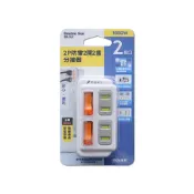 愛樂購 朝日電工 2P防雷 2開2插分接器 開關插座 插座 分接器DR-21C