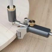 【台灣熱賣】 木工畫線器 輪眉修復多功能劃直線圓弧兩用劃線器手持弧形平行線 品質無憂