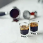 協貿國際日用品生活10館 2只 搭咖啡下單免郵盎司杯espresso意式濃縮加厚玻璃刻度量杯45ml