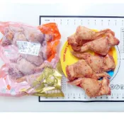(店+)【華得水產】韓式爆卵明太子特大雞翅 1盒5隻(450-500g±10%/包)