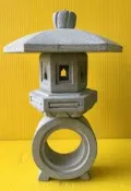 【呈吉建材】日式迷你石燈(矮)/青斗石/庭園擺設/日式風格/禪/燈具