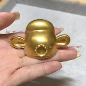【臺灣出貨】人間狀元郎 迷你 金色狀元帽 擺件 寓意   考試順利 裝飾品 擺件