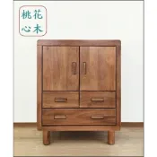 (店+)收納櫃 財位桌 實木 桃花心木 寬68公分 電器櫃 C款 玄關櫃 原木 置物櫃 電器架 邊櫃 花架 鄉村風家具 置物架