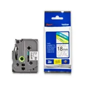 永昌辦公3C家電 JP 兄弟牌 BROTHER 透明底黑字 18mmx8M 標準黏性護貝標籤帶/ 包 TZe-141｜領券最高折$220